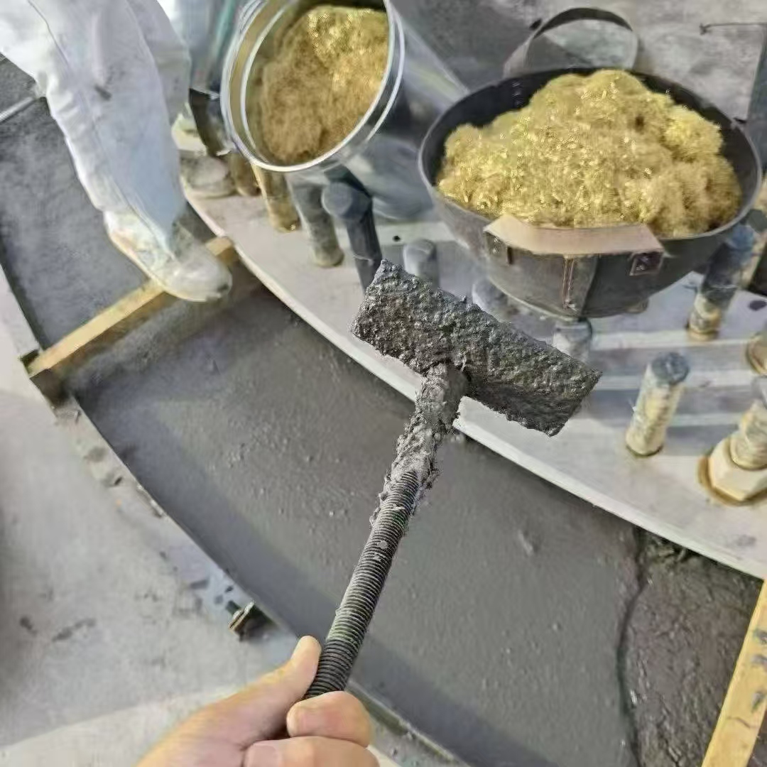 芜湖C120钢纤维高强无收灌浆料 轧机压缩机汽轮机发电机锻压设备底座灌浆材料